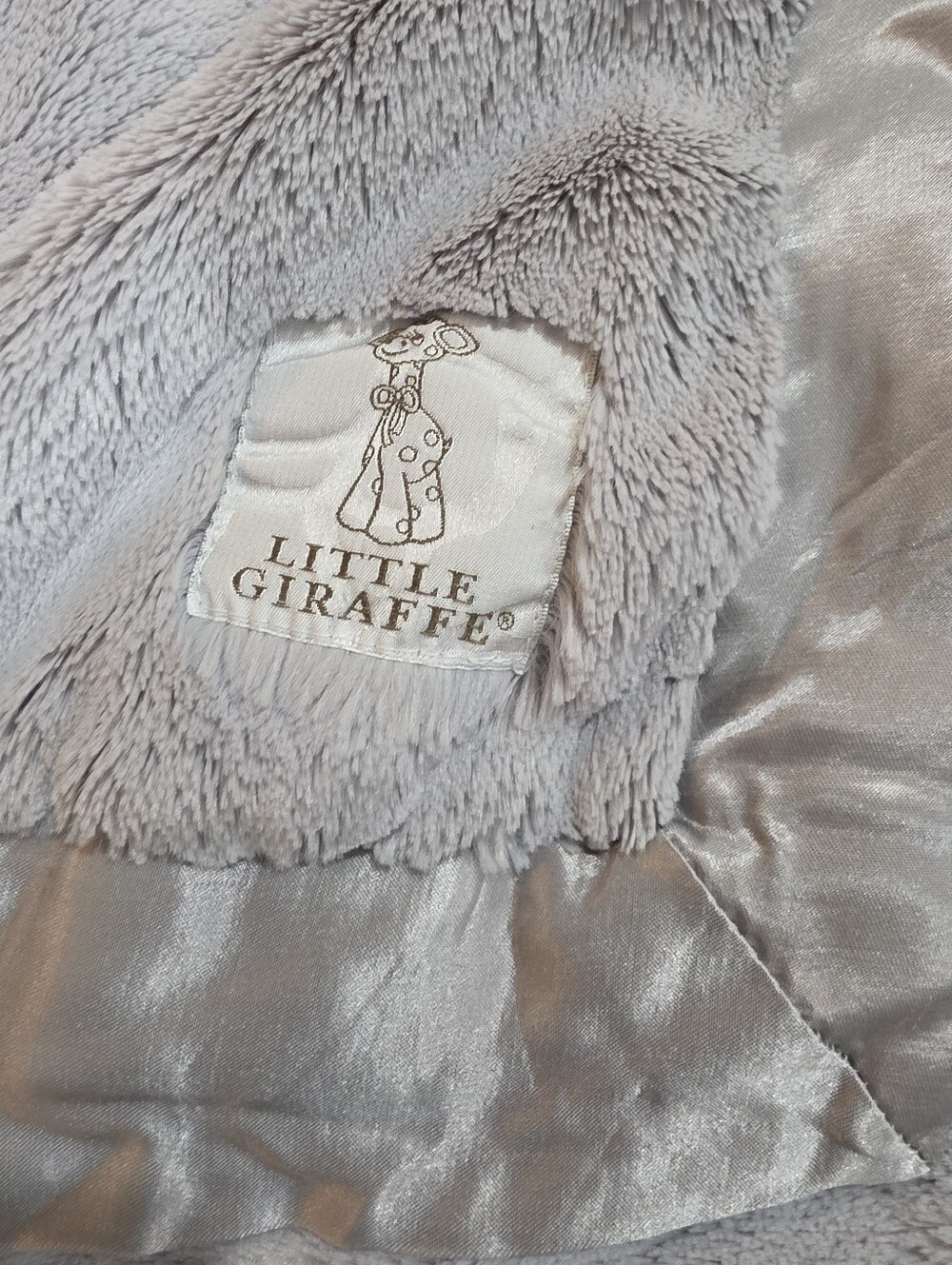 Little Giraffe Kids' Plush Grey Jacket